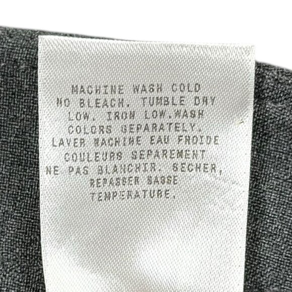 Jessica grey straight leg dress pants size 14 womens cropped inseam 26.5 in - Picture 10 of 10